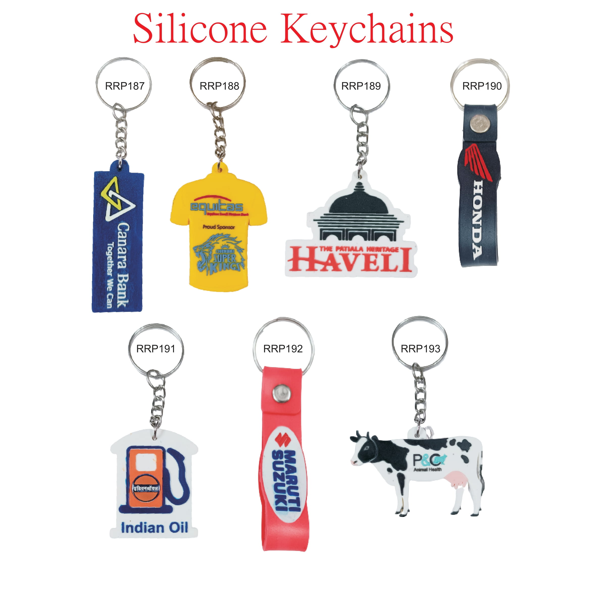 Silicon Keychain