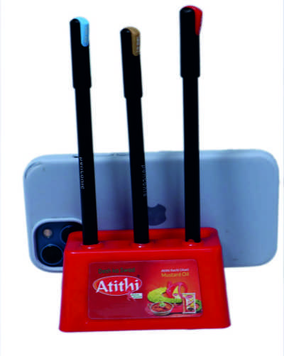 Atithi Promotional Multipurpose Pen Stand Cum Mobile Stand