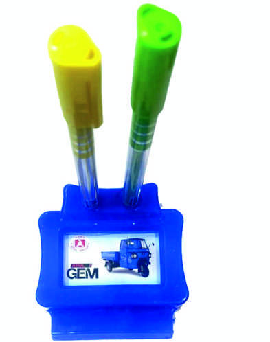 Atul Gem Promotional Plastic Paper Weight With Pen Stand And Mobile Stand