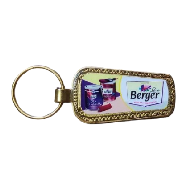 Berger Golden Digital Keychain