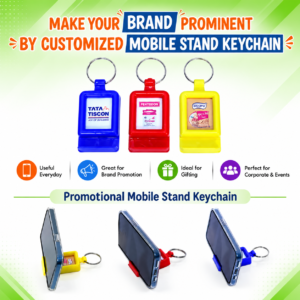 Promotional Mobile Stand Keychains