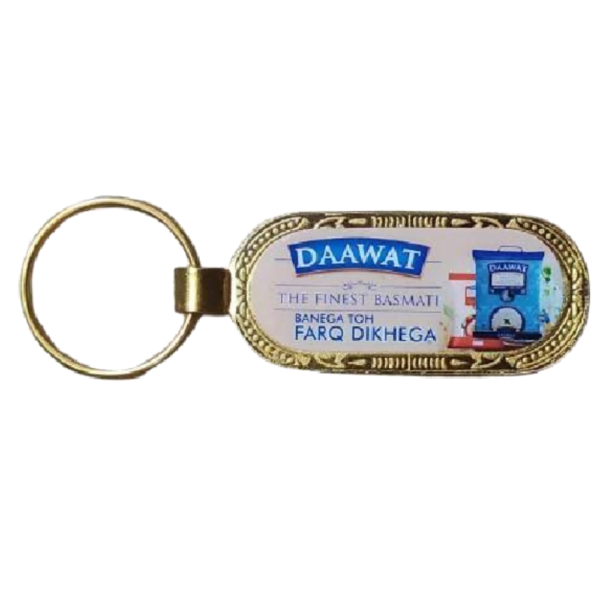 Daawat Golden Digital Keychain