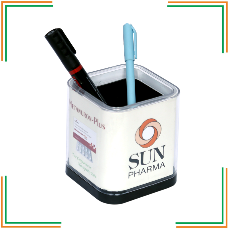 Versatile Elegance Introducing Our Promotional Tumbler Pen Stand Rap 54 Ratnesh And Company 