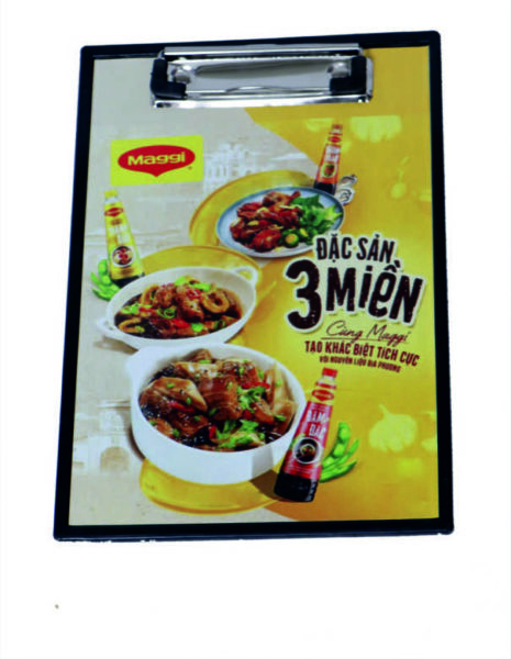 Plastic Promotional Clip Board ” Maggi “