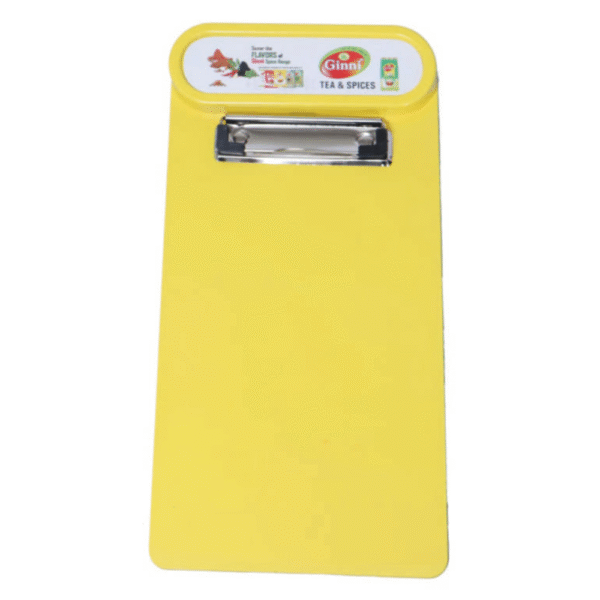 Plastic Promotional Clip Boards ” Ginni “