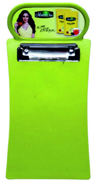Plastic Promotional Clip Boards ” Marvel Tea “