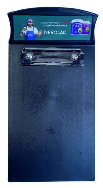 Plastic Promotional Clip Boards ” Nerolac “