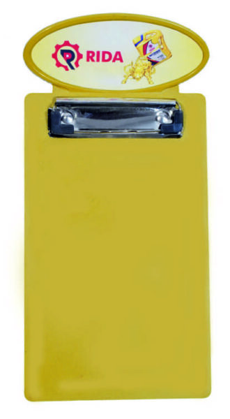Plastic Promotional Clip Boards ” Rida “