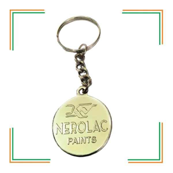 Nickle Promotional Plated Keychain ( RRP 17 )