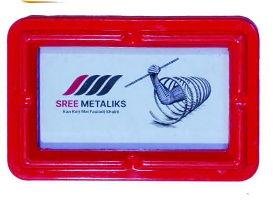 Sree Metaliks Promotional Plastic Paper Weight