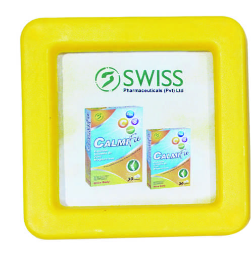 Swiss Promotional Plastic Paper Weight