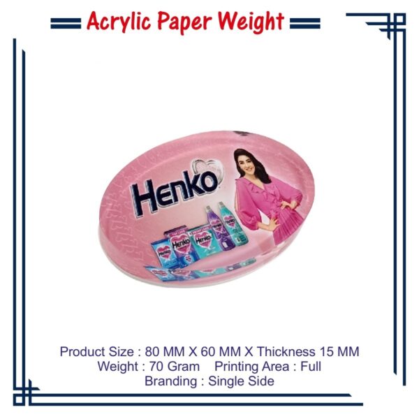 Promotional Acrylic Paper Weight – Your Ideas, Our Craftsmanship Rrp 293 N