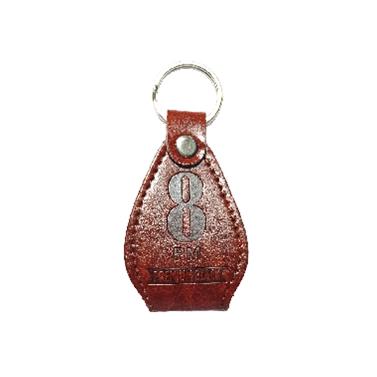 Leather Keychain RRP 241 New