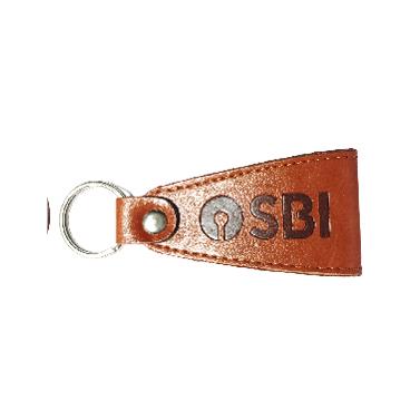 Leather Keychain RRP 258 New