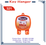Key to Success: Promotional Plastic Key Hangers RRP 321 New