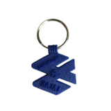 Promotional  Pvc Rubber Keychain P-06