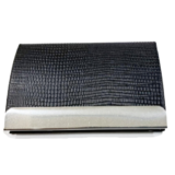 Leather-Touched Elegance: Promotional Metal Visiting/ATM Card Holders -81