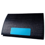 Leather-Touched Elegance: Promotional Metal Visiting/ATM Card Holders -90