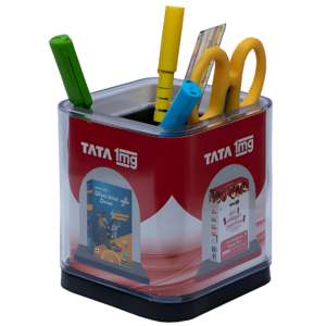 Promotional Plastic Pen Stand Rap 100187