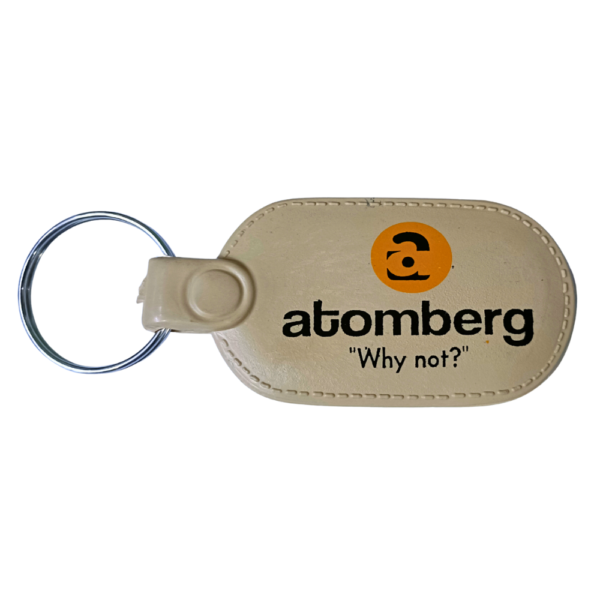 Atomberg Promotional Abs Plastic Printed Keychain