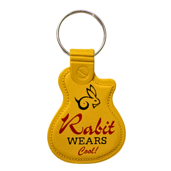 Rabit Wears Promotional Abs Plastic Printed Keychain