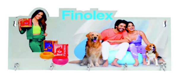 Finolex MDF Wooden Promotional Key Hanger