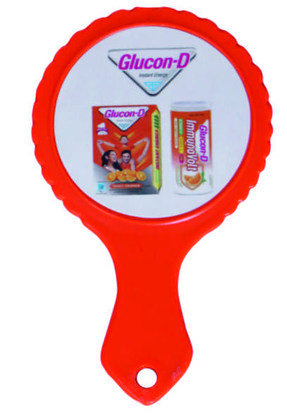 Glucon – D Promotional Hand Mirror