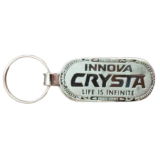 Nickel Plated Metal Keychains 600011