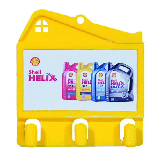 Shell Helix Promotional Plastic Keyhanger