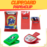 Promotional Clip board and Paper Clip