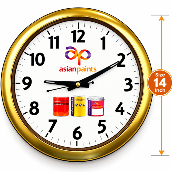 Asian Paints Promotional Wall Clock