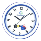 Crompton Promotional Wall Clock