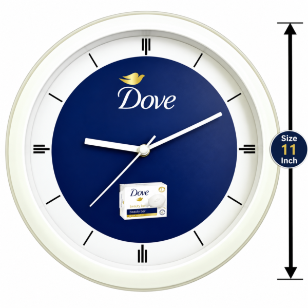 Dove Promotional Wall Clock