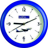 Indigo Promotional Wall Clock
