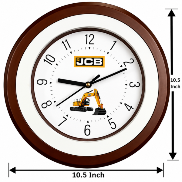 JCB Promotional Wall Clock