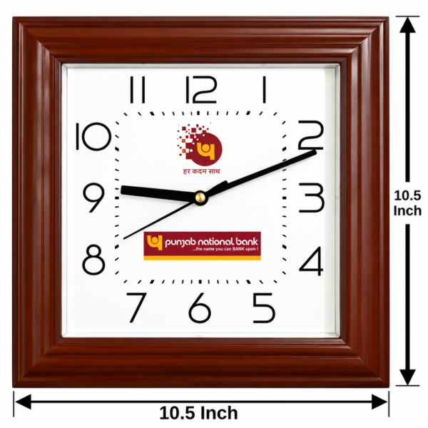 PNB Bank Promotional Wall Clock