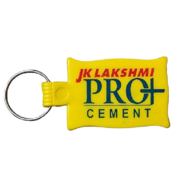 Abs Plastic Meena Printed Keychain ” Pro+ Cement “