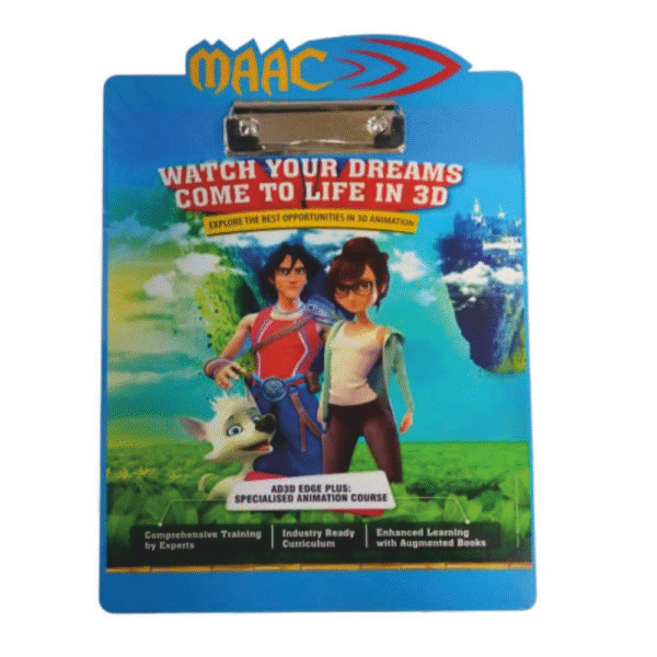 MDF Wooden Promotional Clip Board A4 Size ” Maac “