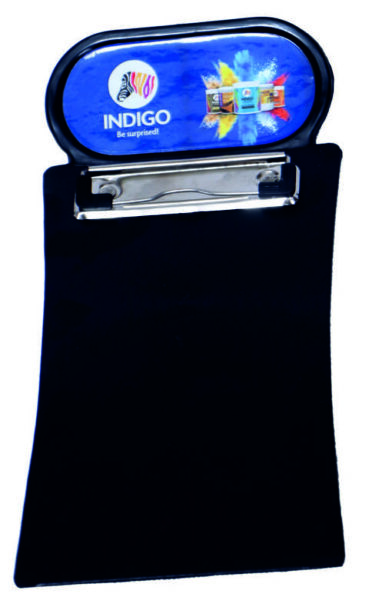 Plastic Promotional Clip Boards ” Indigo “