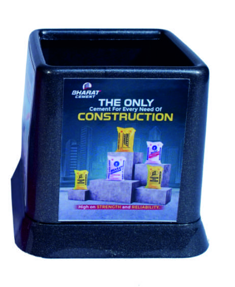 Bharat Cement Promotional Pen Stand