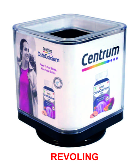 Centrum Promotional Revolving Pen Stand