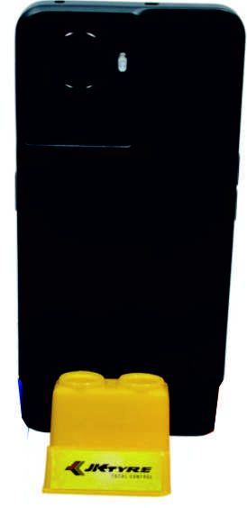 JK Tyre Promotional Pen Stand Cum Mobile Stand