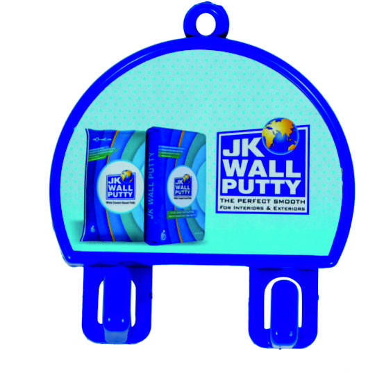 JK Wall Putty Promotional Plastic Key Hanger