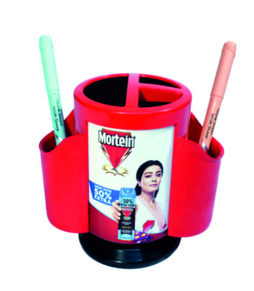 Mortein Promotional Revolving Pen Stand
