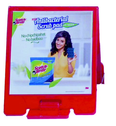 Scotch Brite Promotional Mobile Stand