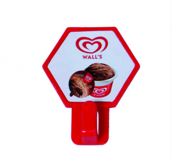 Wall’s Promotional Plastic Key Hanger