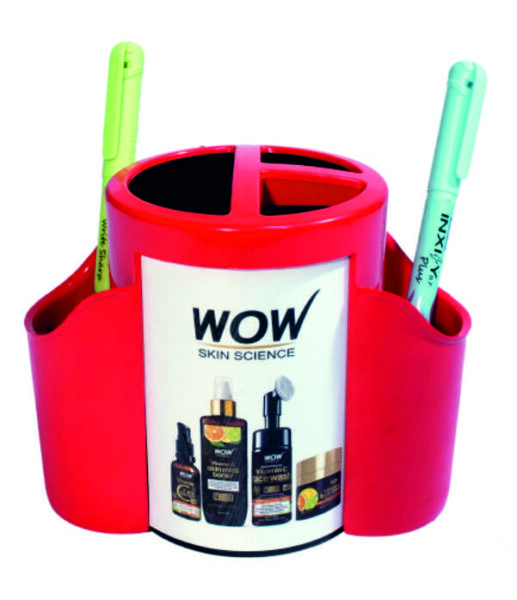 Wow Promotional Plastic Pen Stand
