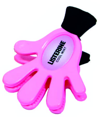 Listerine Promotional Paper Clip