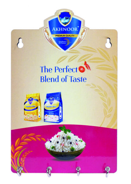 Akhnoor Promotional MDF Wooden Key Hanger