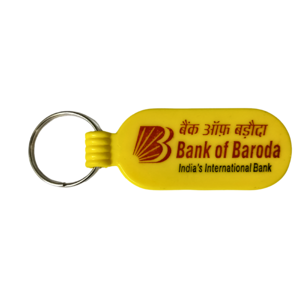 Bank Of Baroda Promotional ABS Meena Keychain